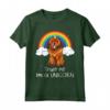 Arcobaleno Mágico Unicorno Mastino Tibetano Maglietta - Divertente Regalo per Amanti dei Cani - Rainbow Tibetan Mastiff Trust Me I'm A Unicorn Dog