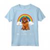 Arcobaleno Mágico Unicorno Mastino Tibetano Maglietta - Divertente Regalo per Amanti dei Cani - Rainbow Tibetan Mastiff Trust Me I'm A Unicorn Dog