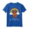 Arcobaleno Mágico Unicorno Mastino Tibetano Maglietta - Divertente Regalo per Amanti dei Cani - Rainbow Tibetan Mastiff Trust Me I'm A Unicorn Dog