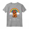 Arcobaleno Mágico Unicorno Mastino Tibetano Maglietta - Divertente Regalo per Amanti dei Cani - Rainbow Tibetan Mastiff Trust Me I'm A Unicorn Dog