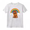 Arcobaleno Mágico Unicorno Mastino Tibetano Maglietta - Divertente Regalo per Amanti dei Cani - Rainbow Tibetan Mastiff Trust Me I'm A Unicorn Dog