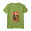Divertente tibetano mastino Natale cattivo Vintage Maglietta con Collo a V - Regalo per Amanti dei Cani