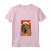 Divertente tibetano mastino Natale cattivo Vintage Maglietta con Collo a V - Regalo per Amanti dei Cani