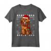 Cappello Natale Mastino Tibetano Ugly Christmas Maglietta - Ideale Regalo per Amanti dei Cani a Natale