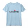 Country Heart Pride - Funny I Love Mauritania Maglietta - Ideale per le vacanze e gli eventi nel Mauritania