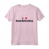 Country Heart Pride - Funny I Love Mauritania Maglietta - Ideale per le vacanze e gli eventi nel Mauritania