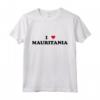 Country Heart Pride - Funny I Love Mauritania Maglietta - Ideale per le vacanze e gli eventi nel Mauritania