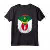 Mauritania Giappone Bandiera Mauritania Giapponese Cerniera Maglietta - Orgoglio Mauritano-Giapponese - Regalo per Feste e Celebrazioni