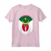 Mauritania Giappone Bandiera Mauritania Giapponese Cerniera Maglietta - Orgoglio Mauritano-Giapponese - Regalo per Feste e Celebrazioni