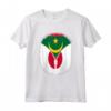 Mauritania Giappone Bandiera Mauritania Giapponese Cerniera Maglietta - Orgoglio Mauritano-Giapponese - Regalo per Feste e Celebrazioni