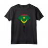 Camicia con Bandiera della Mauritania - Maglietta con Cerniera Mauritana - Ideale Regalo per chi Ama la Mauritania