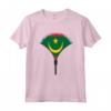 Camicia con Bandiera della Mauritania - Maglietta con Cerniera Mauritana - Ideale Regalo per chi Ama la Mauritania