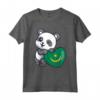 Mauritania Panda Cuore Bandiera Mauritania Radici Souvenir Maglietta - Ideale per Mostrare il Tuo Orgoglio Mauritania e Sostenere la Cultura Mauritania
