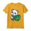 Mauritania Panda Cuore Bandiera Mauritania Radici Souvenir Maglietta - Ideale per Mostrare il Tuo Orgoglio Mauritania e Sostenere la Cultura Mauritania