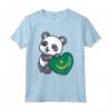 Mauritania Panda Cuore Bandiera Mauritania Radici Souvenir Maglietta - Ideale per Mostrare il Tuo Orgoglio Mauritania e Sostenere la Cultura Mauritania