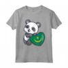 Mauritania Panda Cuore Bandiera Mauritania Radici Souvenir Maglietta - Ideale per Mostrare il Tuo Orgoglio Mauritania e Sostenere la Cultura Mauritania