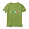 Mauritania Italia Vintage Bandiera Battito Cuore Mauritana Maglietta - Cuore Italiano, Radici Mauritane
