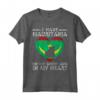 Ho la Mauritania Sulla Maglia E Nel Mio Cuore - Mauritani Maglietta con Design della Bandiera - Ideale per Mostrare l'Orgoglio Nazionale
