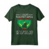 Ho la Mauritania Sulla Maglia E Nel Mio Cuore - Mauritani Maglietta con Design della Bandiera - Ideale per Mostrare l'Orgoglio Nazionale