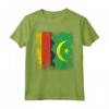 Radici della Mauritania - Mezza Bandiera Tedesca T-shirt | Abbigliamento Patriottico