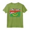 Regno Unito Mauritania Bandiere - Mauritanian British Roots Maglietta per Mostrare le Tue Radici - Abbigliamento con Bandiere
