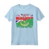 Regno Unito Mauritania Bandiere - Mauritanian British Roots Maglietta per Mostrare le Tue Radici - Abbigliamento con Bandiere