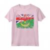 Regno Unito Mauritania Bandiere - Mauritanian British Roots Maglietta per Mostrare le Tue Radici - Abbigliamento con Bandiere