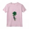 Donna Souvenir Radice Bandiera Mauritania - Maglietta Scheletro Rosa Collo a V - Ideale per Mostrare il Tuo Orgoglio Mauritania