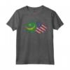 Mauritania Bandiera Americana Cuore Donne - Mauritania Roots USA Maglietta - Abbigliamento Patriottico per Donne Mauritane negli USA