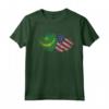 Mauritania Bandiera Americana Cuore Donne - Mauritania Roots USA Maglietta - Abbigliamento Patriottico per Donne Mauritane negli USA
