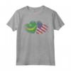 Mauritania Bandiera Americana Cuore Donne - Mauritania Roots USA Maglietta - Abbigliamento Patriottico per Donne Mauritane negli USA