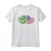 Mauritania Bandiera Americana Cuore Donne - Mauritania Roots USA Maglietta - Abbigliamento Patriottico per Donne Mauritane negli USA