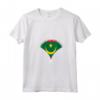 Donna Camicia con Bandiera della Mauritania - Maglietta con Cerniera Mauritana - Ideale per Mostrare Orgoglio e Apprezzamento per il Patrimonio Mauritaniano