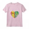 Donna Cuore Bandiera Spagnola Mauritana | Spagna Mauritania Flag Roots Maglietta con Collo a V - Heritage Apparel per Uomini, Donne e Bambini - Ideale come Regalo