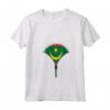 Donna Camicia con Bandiera della Mauritania con Cerniera Mauritanian Maglietta Collo a V - Ideale Regalo per Mostrare il Tuo Orgoglio Mauritaniano durante le Feste