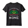 Metà Mauritana è Meglio di Nessuna - Repubblica di Mauritania Maglietta Orgoglio Nazionale - Design Unico per T-shirt
