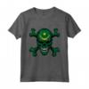 Bandiera Mauritania Skull Flag Pride - Maglietta Souvenir con Radici Mauritaniane - Ideale per Mostrare il Tuo Orgoglio Mauritania