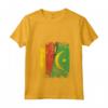 Donna Bandiere Mauritania Germania | Mezze Radici Mauritane Tedesche Maglietta con Collo a V - Abbigliamento Vintage per Celebrare le Tue Origini