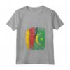 Donna Bandiere Mauritania Germania | Mezze Radici Mauritane Tedesche Maglietta con Collo a V - Abbigliamento Vintage per Celebrare le Tue Origini