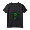 Donna Bandiera Mauritania Skull Flag Pride Maglietta con Collo a V - Ideale per Radici e Orgoglio Mauritania - Souvenir per Turisti Mauritania