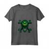 Donna Bandiera Mauritania Skull Flag Pride Maglietta con Collo a V - Ideale per Radici e Orgoglio Mauritania - Souvenir per Turisti Mauritania