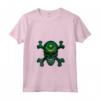 Donna Bandiera Mauritania Skull Flag Pride Maglietta con Collo a V - Ideale per Radici e Orgoglio Mauritania - Souvenir per Turisti Mauritania