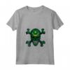 Donna Bandiera Mauritania Skull Flag Pride Maglietta con Collo a V - Ideale per Radici e Orgoglio Mauritania - Souvenir per Turisti Mauritania