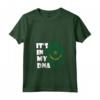 Donna Mauritania It's In My DNA Mauritanian Flag Roots Uomini Donne Maglietta con Collo a V - Design Impronta Digitale - Ideale per Mostrare Orgoglio e Supporto alla Cultura Mauritana