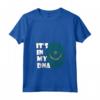 Donna Mauritania It's In My DNA Mauritanian Flag Roots Uomini Donne Maglietta con Collo a V - Design Impronta Digitale - Ideale per Mostrare Orgoglio e Supporto alla Cultura Mauritana