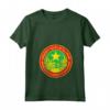 Donna Sigillo Nazionale della HapTiger Maglietta con Collo a V - Salva le Tigri, Salva il Pianeta - T-shirt Eco-friendly