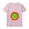 Donna Sigillo Nazionale della HapTiger Maglietta con Collo a V - Salva le Tigri, Salva il Pianeta - T-shirt Eco-friendly