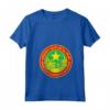 Donna Sigillo Nazionale della HapTiger Maglietta con Collo a V - Salva le Tigri, Salva il Pianeta - T-shirt Eco-friendly