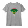 Camicia con Bandiera della Mauritania - Maglietta Cerniera Mauritana - Ideale Regalo per Mauritaniani e Amanti della Mauritania