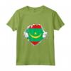 Mani che apre la Bandiera della Mauritania - Maglietta con Bandiera Mauritana - Ideale per Mostrare l'Orgoglio per la Mauritania